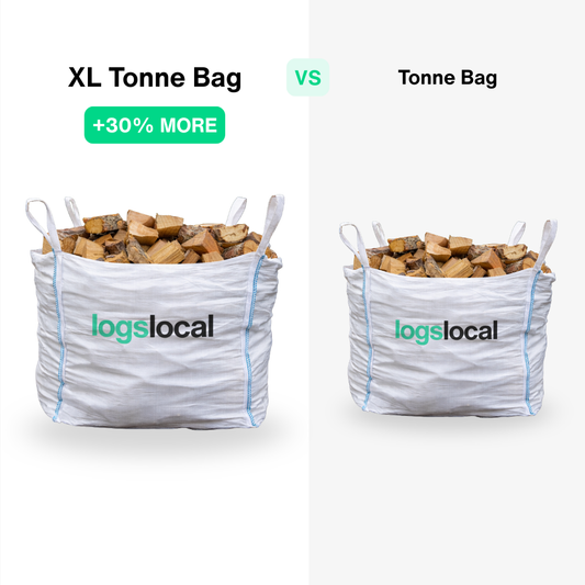 Logs Local XL Tonne Bag of Kiln Dried Hardwood Logs