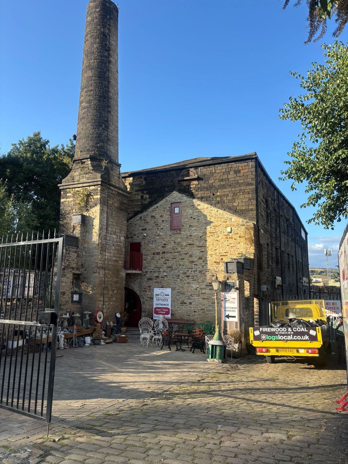 Our yard at Farrahs Saw Mill, Keighley